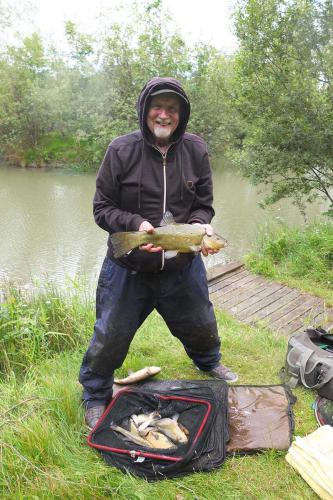 Landed at Brickyard Fishery Ripon